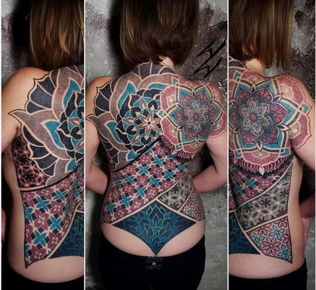 Walt Watts - Walt Watts Mandala Backpiece